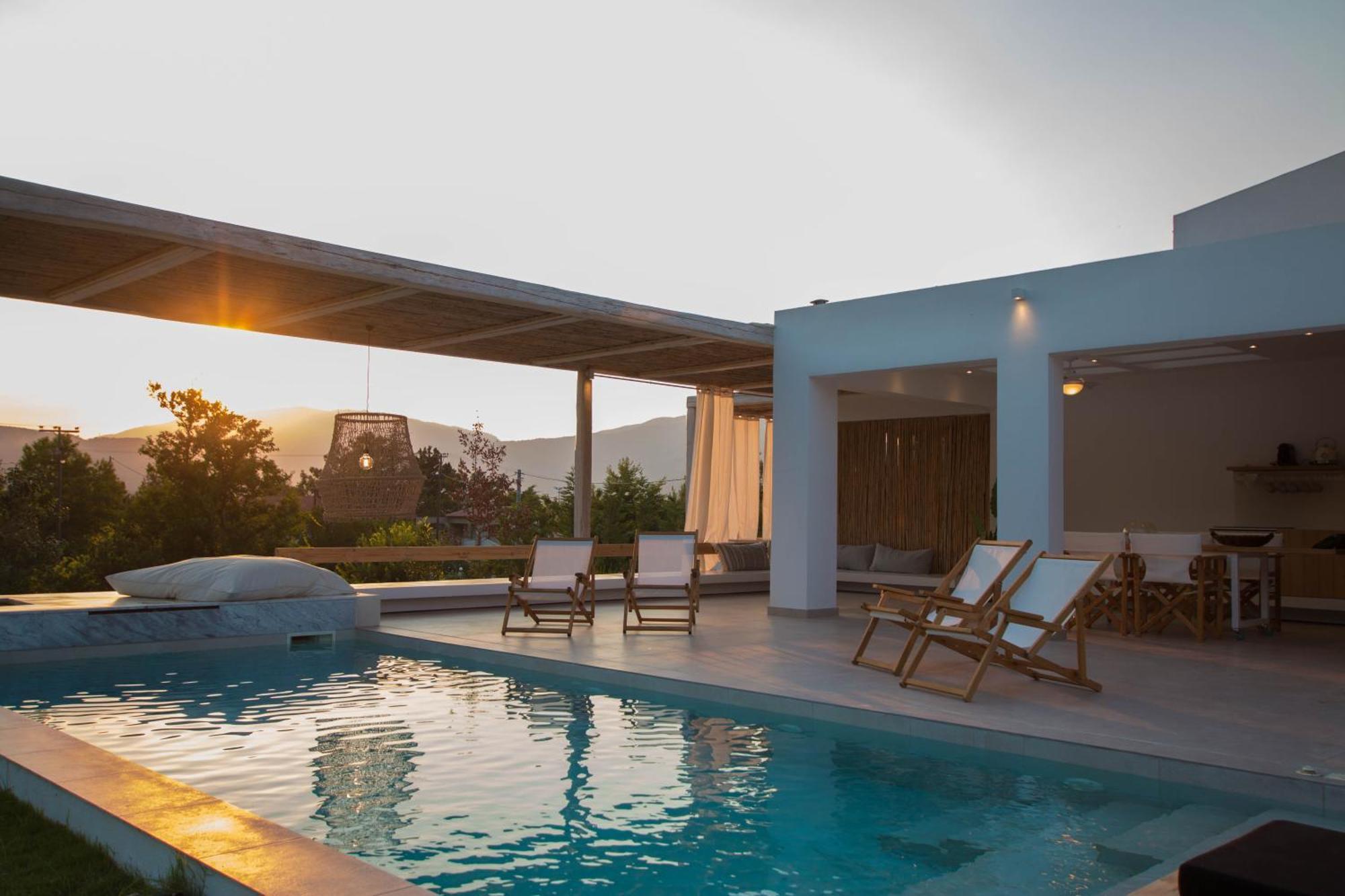 Aristotelia Gi - Premium Luxury Villas With Private Pools Олимпиада Экстерьер фото